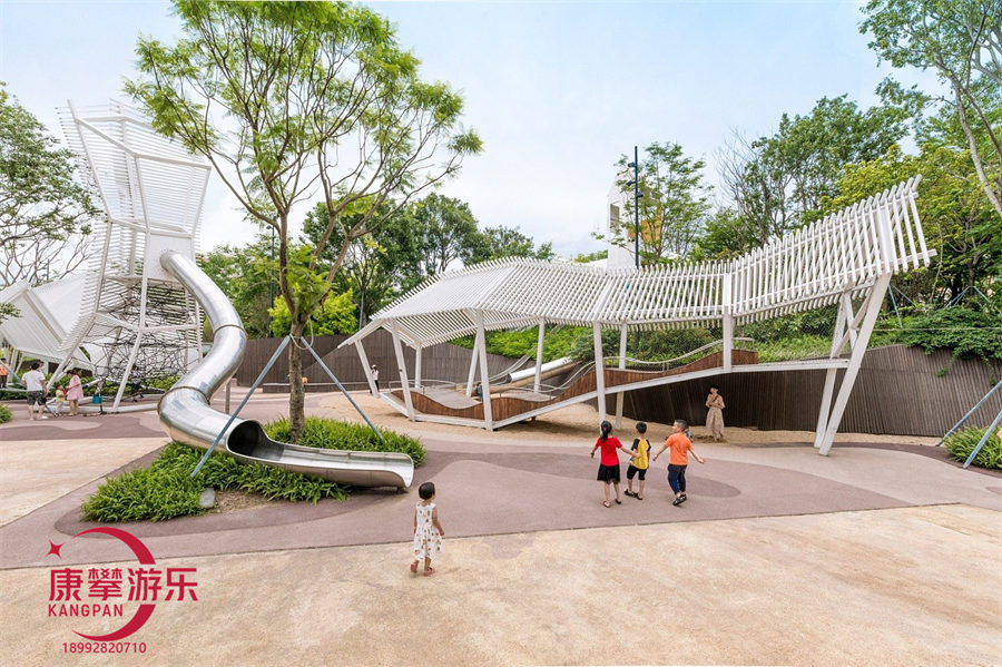 公園游樂場非標全筒不銹鋼