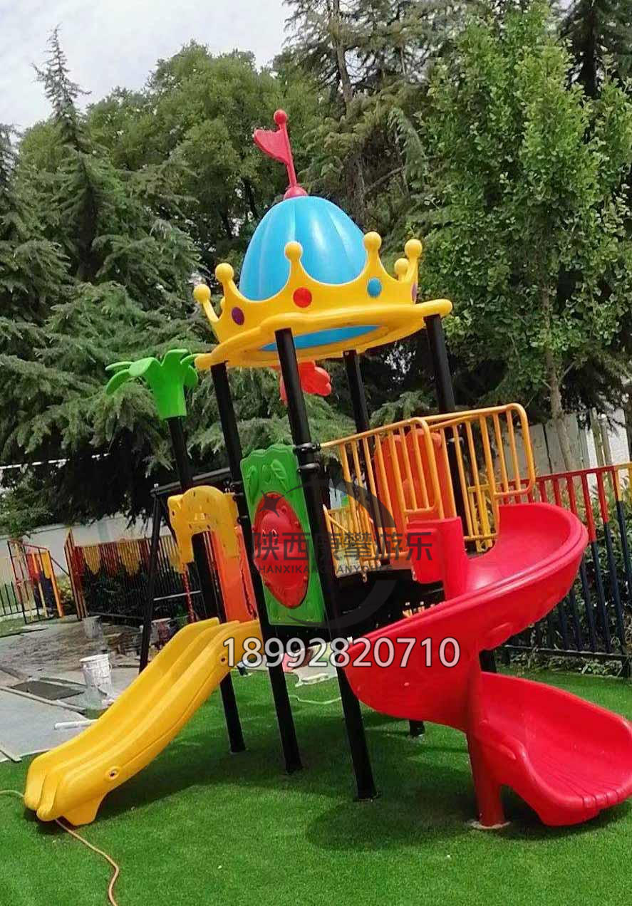 咸陽(yáng)市興平科技大道路幼兒園滑梯案例 咸陽(yáng)市興平科技大道路幼兒園滑梯案例