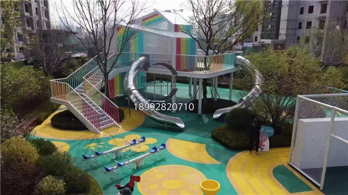 兒童游樂(lè)設(shè)施不銹鋼滑梯
