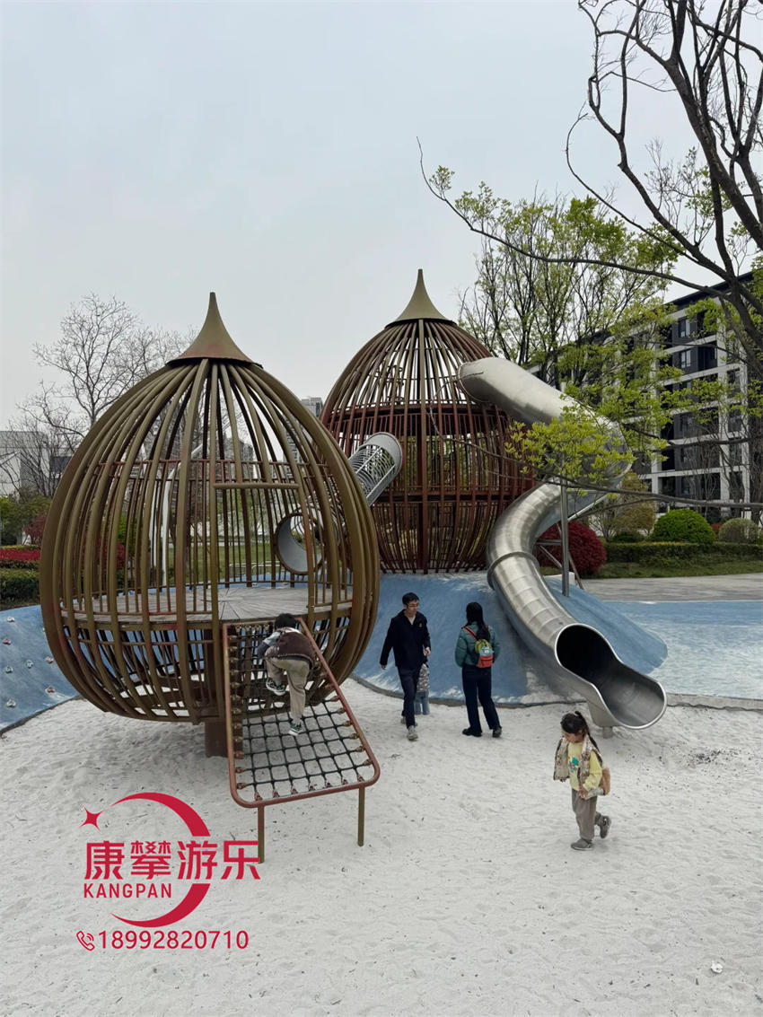公園戶(hù)外非標(biāo)組合滑梯