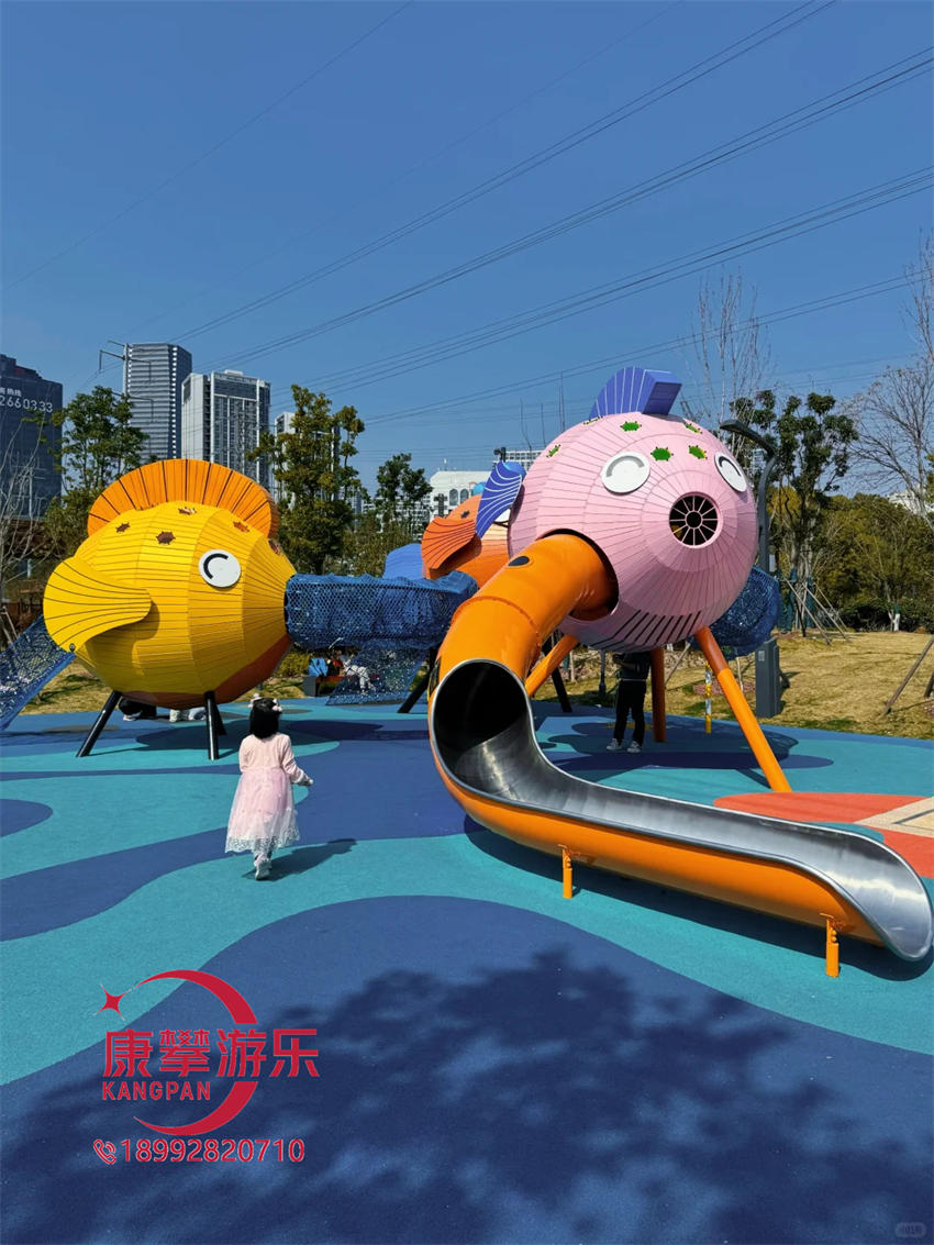 公園戶(hù)外非標(biāo)組合滑梯